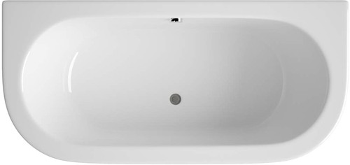 Additional image for Shingle BTW Bath With Panel. 800x1700mm.