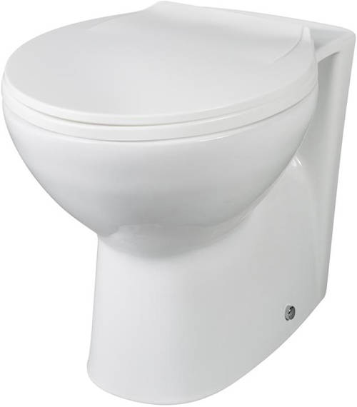 Additional image for Back To Wall Toilet Pan & Soft Close Seat.