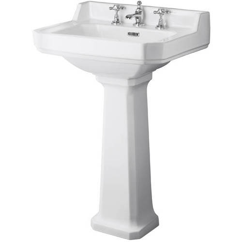 Additional image for Basin & Pedestal (3TH, 560mm).