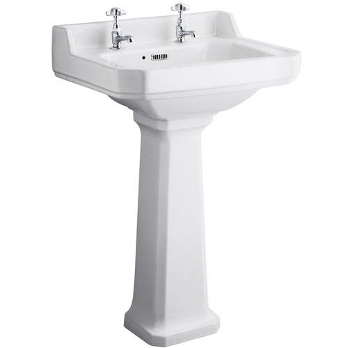 Additional image for Basin & Comfort Height Pedestal (2TH, 560mm).