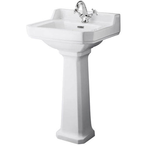 Additional image for Basin & Comfort Height Pedestal (1TH, 500mm).