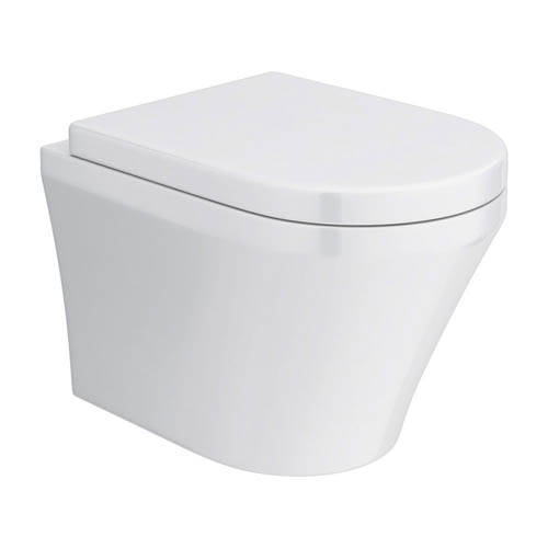 Additional image for Luna Wall Hung Toilet Pan & Seat.