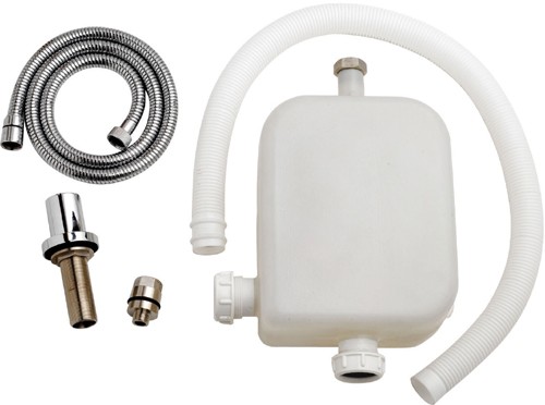 Additional image for Deck Shower Kit With Hose Retainer (Chrome).