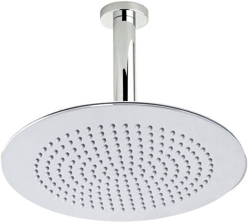 Additional image for Round Shower Head With Ceiling Mounting Arm (300mm).