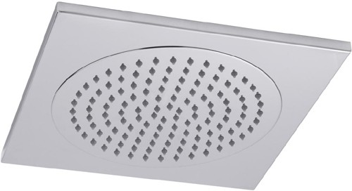 Additional image for Square Ceiling Tile Fixed Shower Head. 370x370mm.