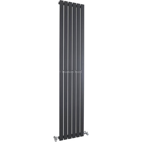 Additional image for Sloane Vertical Radiator (Anthracite). 354x1800mm.