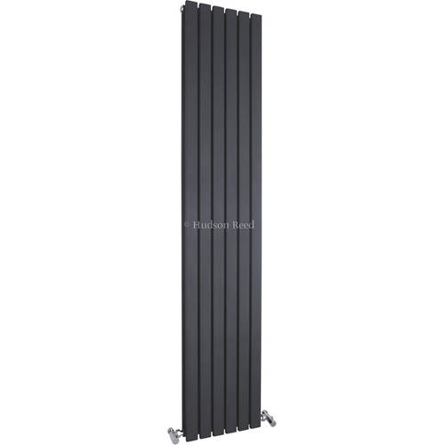 Additional image for Sloane Double Radiator (Anthracite). 354x1800mm.