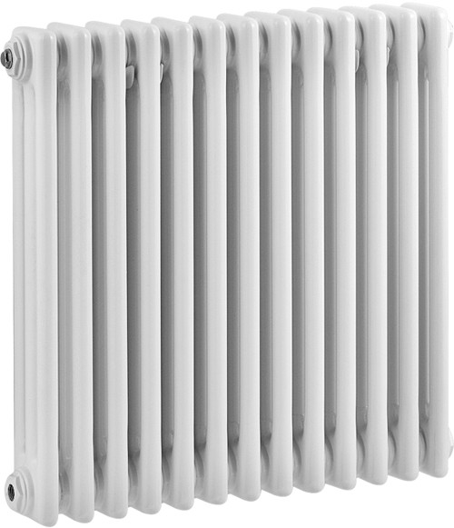 Additional image for 3 Column Radiator (White). 606x600mm.