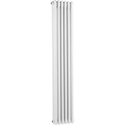Additional image for 3 Column Vertical Radiator (White). 291x1500mm.