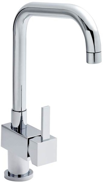 Additional image for Kitchen Tap With Single Lever Side Action Control (Chrome).