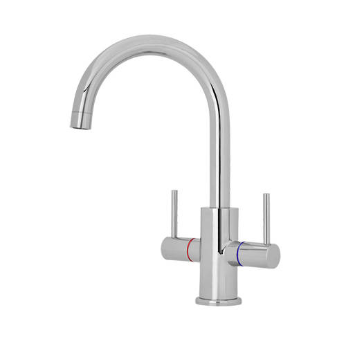 Additional image for Mono Kitchen Tap With Lever Handles (Chrome).