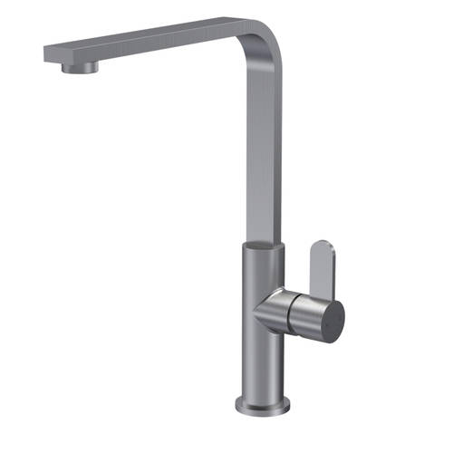 Additional image for Mono Kitchen Tap With Lever Handle (Brushed Nickel).
