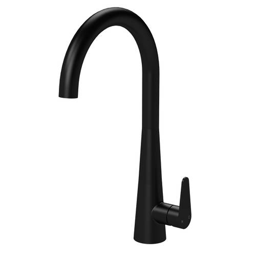 Additional image for Mono Kitchen Tap With Lever Handle (Matt Black).