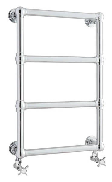 Additional image for Epsom Traditional Towel Radiator H748 x W498 (Chrome).