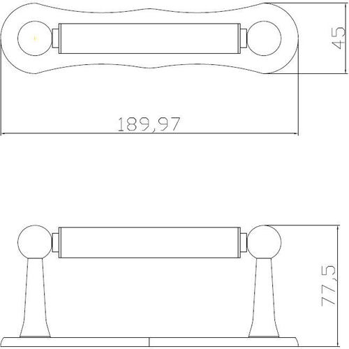 Additional image for Dog Bone Toilet Roll Holder.