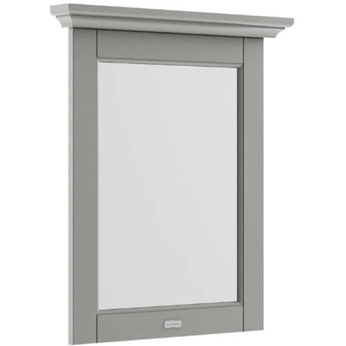 Additional image for Flat Mirror & Frame 600mm (Storm Grey).