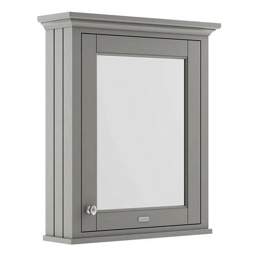 Additional image for Mirror Bathroom Cabinet 600mm (Storm Grey).