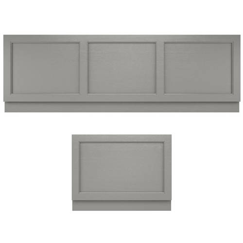 Additional image for Bath Panel Pack, 1700x750mm (Storm Grey).