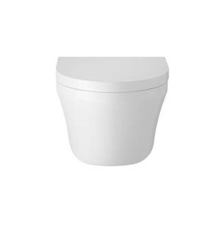 Additional image for Luna Wall Hung Toilet Pan, Seat, 420mm Basin & Ped.