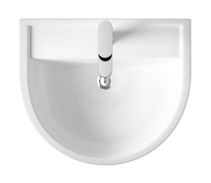 Additional image for Luna Wall Hung Toilet Pan, Seat, 420mm Basin & Ped.