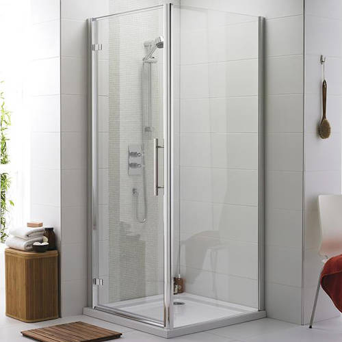Additional image for Apex Shower Enclosure With 8mm Glass (700x700mm).