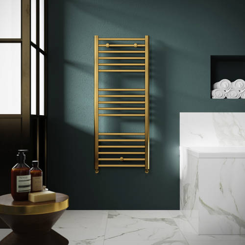 Additional image for Lorica Towel Radiator (1200x500mm, Br Brass).