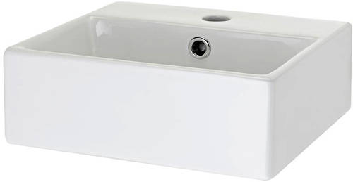 Additional image for Rectangular Free Standing Basin (335x295mm).
