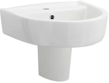 Additional image for Basin & Semi Pedestal (420mm).