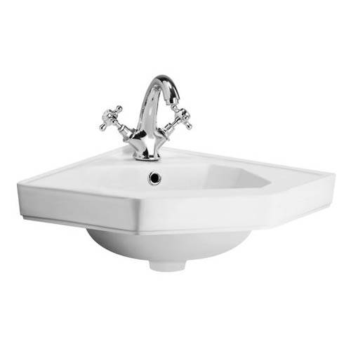 Additional image for Traditional Corner Basin 420mm (1 Tap Hole).