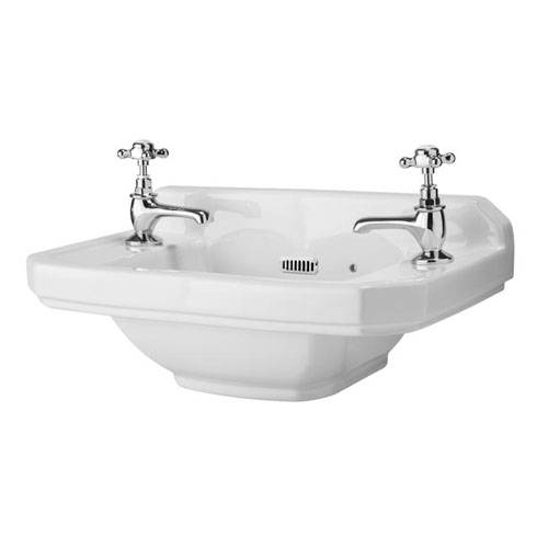 Additional image for Cloakroom Wall Hung Basin (2TH, 515mm).
