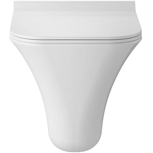 Additional image for Grace Rimless Wall Hung Toilet Pan & Seat.