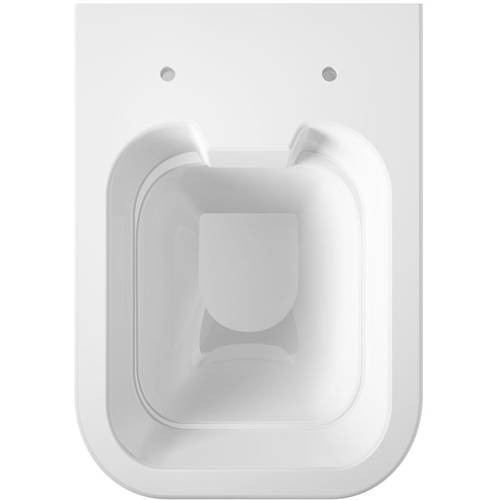 Additional image for Grace Rimless Wall Hung Toilet Pan & Seat.