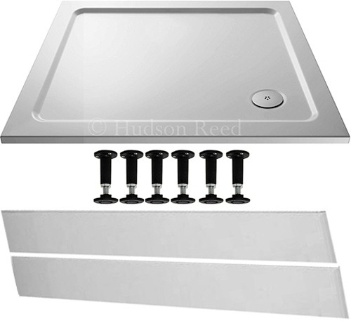 Additional image for Easy Plumb Rectangular Shower Tray. 1000x900x40mm.