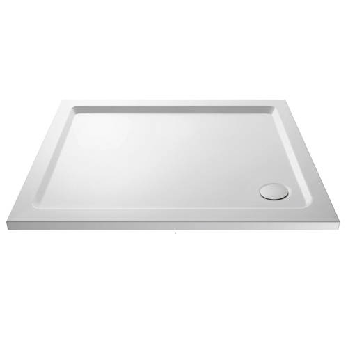Additional image for Rectangular Shower Tray 1200x1000mm (Gloss White).