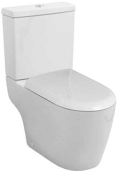 Additional image for Flush To Wall Toilet With 520mm Basin & Semi Pedestal.