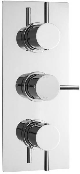 Additional image for Thermostatic Triple Concealed Shower Valve With Diverter.