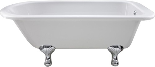 Additional image for Barnsbury Single Ended Freestanding Roll Top Bath 1700x750mm.