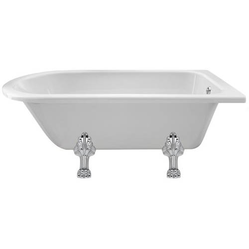 Additional image for Winterburn Shower Bath With Pride Legs 1500mm.