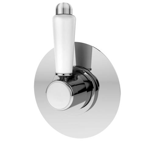 Additional image for Concealed Stop Valve (1 Way, Chrome).