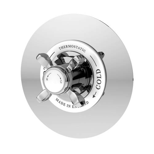 Additional image for Concealed Thermostatic Temperature Control Valve (Chrome).