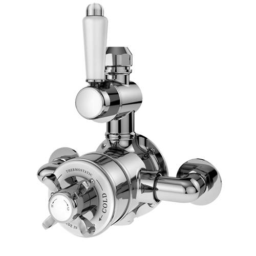 Additional image for Exposed Thermostatic Shower Valve (1 Outlet, Chrome).