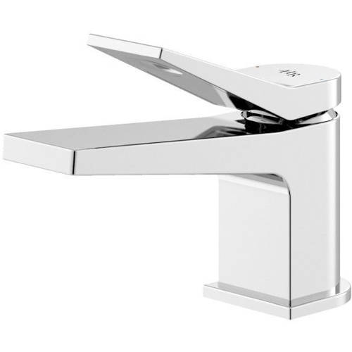 Additional image for Mini Basin Mixer Tap With Lever Handle (Chrome).