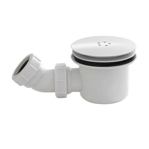 Additional image for Fast Flow Shower Waste (White).