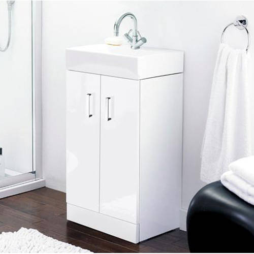 Additional image for Floor Standing Vanity Unit With Basin 820x450x320mm.
