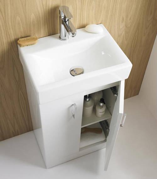 Additional image for Floor Standing Vanity Unit With Basin 820x450x320mm.