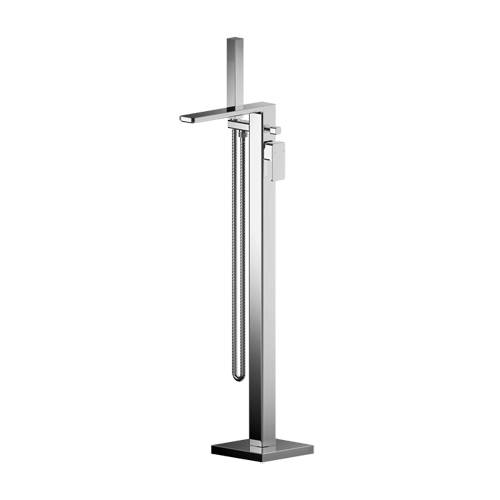 Additional image for Floor Standing Bath Shower Mixer Tap (Chrome).