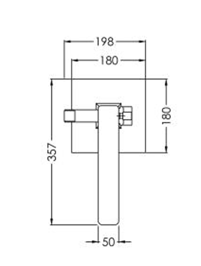 Additional image for Floor Standing Bath Shower Mixer Tap (Chrome).