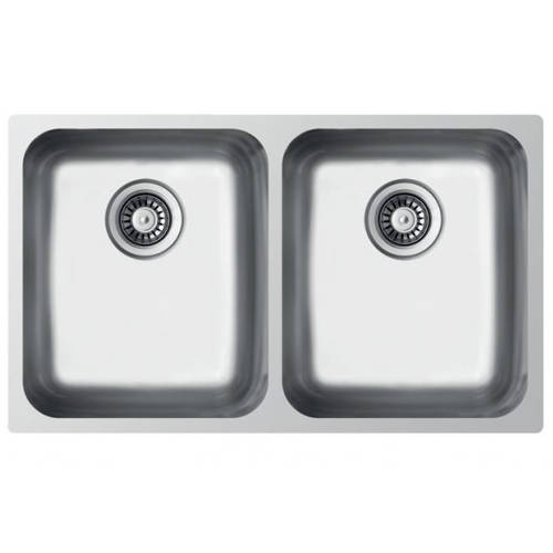 Additional image for Double Kitchen Sink (740/440mm, S Steel).
