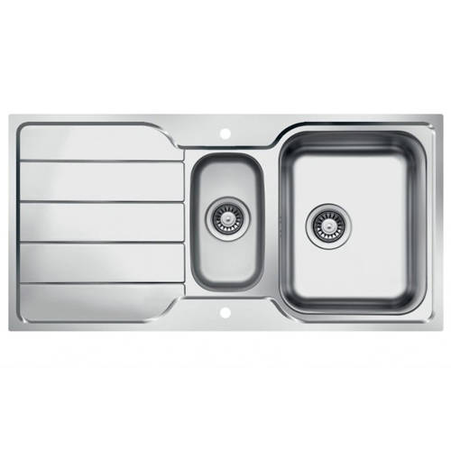 Additional image for Inset Kitchen Sink (1000/500mm, S Steel, RH).