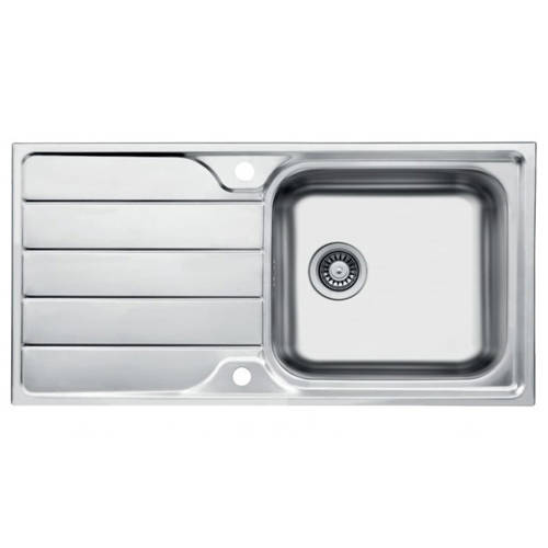 Additional image for Flush Mount Kitchen Sink (1000/500mm, S Steel, RH).